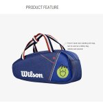 Wilson - sac a cls roland garros, franais ouvert, orange blanc, dterminer, haute qualit, mini pack ...
