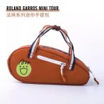 Wilson - sac a cls roland garros, franais ouvert, orange blanc, dterminer, haute qualit, mini pack ...