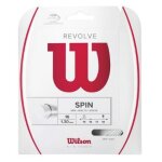 Wilson sporting goods co. revolve 16 cordage de raquette tennis 1, 3 mm polym�re blanc