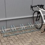 Wiltec râtelier pour 5 vélos, 1305 x 320 x 265 mm, extensible, montage au sol, support bicyclette en ... Wiltec râtelier pour 5 vélos, 1305 x 320 x 265 mm, extensible, montage au sol, support bicyclette en ...