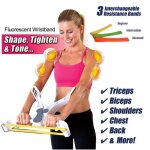 Wonder arms - r�sistance elastique musculation machine d'entra�nement du corps du bras comme vue sur ...