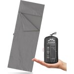 Wqd - sac de couchage ultra lger [lger comme une plume, 290 g] - sac de couchage d't de voyage - ...