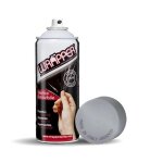 Peinture en a�rosol amovible - wrapper - argent - hydrofuge - protection l�g�re - film amovible