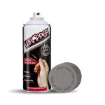 Peinture en a�rosol amovible - wrapper - m�tallis� - gris aluminium - hydrofuge - protection chocs l�gers ...