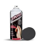 Peinture en a�rosol amovible - wrapper - noir - m�tallis� - hydrofuge - protection l�g�re