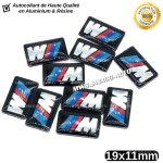 X10 autocollant m - tech 3d jantes volant logo compatible pour bmw m performance 19x11mm X10 autocollant m - tech 3d jantes volant logo compatible pour bmw m performance 19x11mm