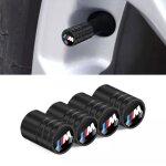X4 bouchons de valve pour bmw / / / m performance couleur (noir) e36 e46 e39 e53 e90 e60 e61 e93 e87 ...
