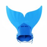 Xeme sirne maillot de bain enfants filles sirne queue aileron simple baleine queue flips enfants siamois ...