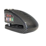 Xena - antivol moto bloque disque alarme 120 db xx15 carbone 14mm - classe sra