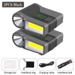 Xgardens - lampe frontale etanche a induction de mouvement, capteur de vagues intelligent, clip, chapeau, ...