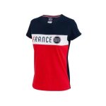 Xl - t - shirt - allez les bleus - femme - multicolore - 100% coton - sans manche