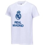 Xl - t - shirt - real madrid - collection officielle - blanc - manches courtes - 100% coton