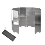 Xm 1 pc ecran a vent durable haute qualit� l�ger en plein air pare - brise pique - nique po�le pour camping ...