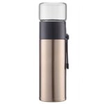 Xm flacon sous vide golden de 400ml thermos deux types de filtre a thé kung fu tasse a thé séparateur ... Xm flacon sous vide golden de 400ml thermos deux types de filtre a thé kung fu tasse a thé séparateur ...