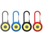 Xm lampe portable de p�che nocturne 1 pi�ce mini cob en alliage d'aluminium mousqueton porte - cl�s crochet ...