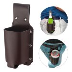 Xm mallette de rangement en cuir pu 1 pi�ce porte - bouteille accessoire d'ext�rieur portable cuir pu ...