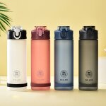 Xui bouteille plastique de grande capacit� 850ml eau isol�e pour l'ext�rieur, pailles isol�es, tasses ...
