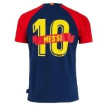 Xxl - t - shirt - fc barcelone - lionel messi - coton - manches courtes - bleu