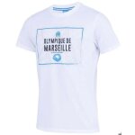 Xxl - t - shirt - olympique de marseille - om - blanc - coton - manches courtes