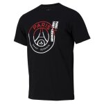 Xxl - tshirt psg collection officielle paris saint germain noir / rouge