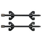 Yato compresseurs de ressort 2 pcs 82x355 mm