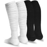 Yc50 chaussettes de football scrunch mixte. [s564]