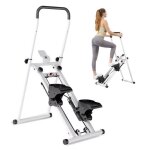 Yee run - stepper escalier pliable - guidon a 3 hauteurs - p�dales ajustables a 3 positions - ecran lcd ...