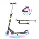 Yee run - trottinette enfant - rglable en hauteur - poignes confortables - noir