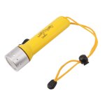 Yellow lampe de poche de plongée sous - marine led etanche professionnelle e5, equipement de torche, ... Yellow lampe de poche de plongée sous - marine led etanche professionnelle e5, equipement de torche, ...