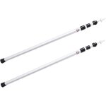 Yemaesre - lot de 2 bâches d'auvent, réglables 120 ¿ 300 cm, pour camping - car, tente extensible, en ... Yemaesre - lot de 2 bâches d'auvent, réglables 120 ¿ 300 cm, pour camping - car, tente extensible, en ...