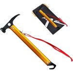 Yemaesre - marteau de camping maillet de tente outil d'extrieur multifonctionnel pour piquet de tente ...