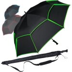 Yemaesre - parapluie de golf en fibre de 146 cm - xxxl - automatique - double toit avec housse de ventilation ... Yemaesre - parapluie de golf en fibre de 146 cm - xxxl - automatique - double toit avec housse de ventilation ...