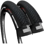 Yemaesre - pneubmx 20 x 1. 75 pouces - paire rflchissant pliable tire 47 - 406, 30 tpi pour bmx freestyle, ...