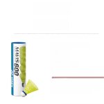 Yonex balles de badminton en plastique nylon r�sistantes a l'usage 6 pi�ces jaune pour entra�nement en ...