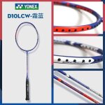 Yonex - raquette de badminton a double lame, 10 d10lcw, bleu conviviale r, duo10lt, carbone, hors commissions ...