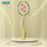 Yonex - raquette de badminton professionnelle avec cordes 4u, fibre de carbone, haute qualit, blanc, ...