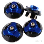 Yotijar cadre de moto carnage boulon trou couvercle bouchon pour ninja250 bleu
