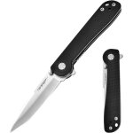 Ytfhg - rising star couteau pliant d'extrieur avec clip de poche, lame 8cr14mov et manche g10 pour petit ...