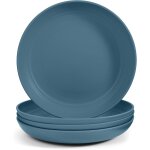 Ytfhg - set de 4 pices couverts de camping de 23 cm, vaisselle plastique reutilisable sans bpa, set ...