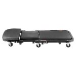 Z garage creeper pliable - duoku - 1016 mm - capacit de charge de 204, 1 kg - tabouret roulant de 40 ...
