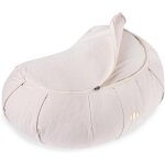 Zafu coussin de méditation, hauteur d'assise 15 cm, modèle siddah demi - lune, coussin de yoga, yoga ... Zafu coussin de méditation, hauteur d'assise 15 cm, modèle siddah demi - lune, coussin de yoga, yoga ...
