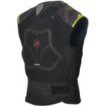Zandona netcube x6 gilet protecteur, noir, taille l pour hommes