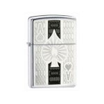 Zippo ace high polish chrome