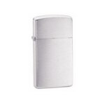 Zippo slim brushed chrome lighter