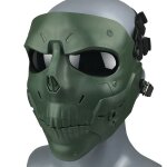 Zlangsports masque de crne complet tactique airsoft avec lunettes antibue halloween wargame cs cosplay ...