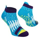 Zooksy chaussettes antid�rapantes yoga et pilates semelle s�curit� 41 - 46 bleu jaune