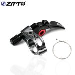 Ztto - levier de tige de dgager compte - gouttes vtt, tige de dgager rglable, style de manette de ...