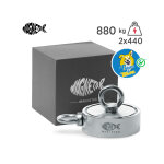 Aimant nodyme bulldog - 880 k