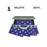 Mallette numismatique - bleu Mallette numismatique - bleu