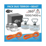 Pack 2 aimants 360 | terror +